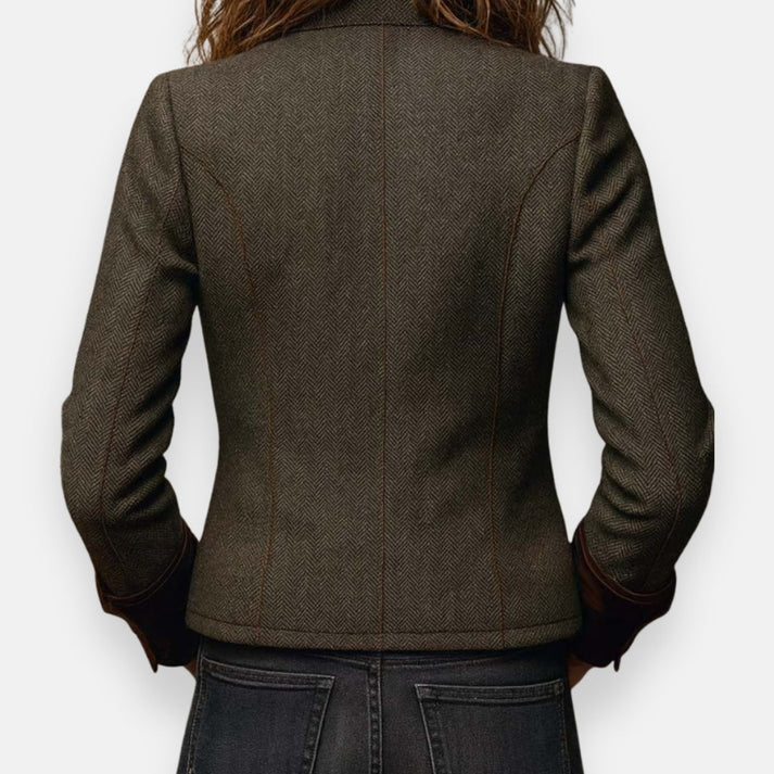 Florenne™ | Tailored Button Front Jacket