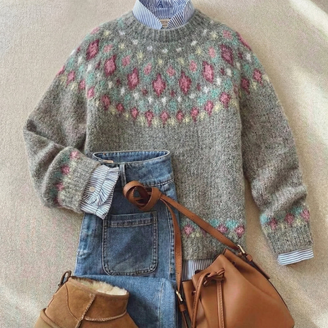 Varella™ | NORDIC FAIR ISLE SWEATER