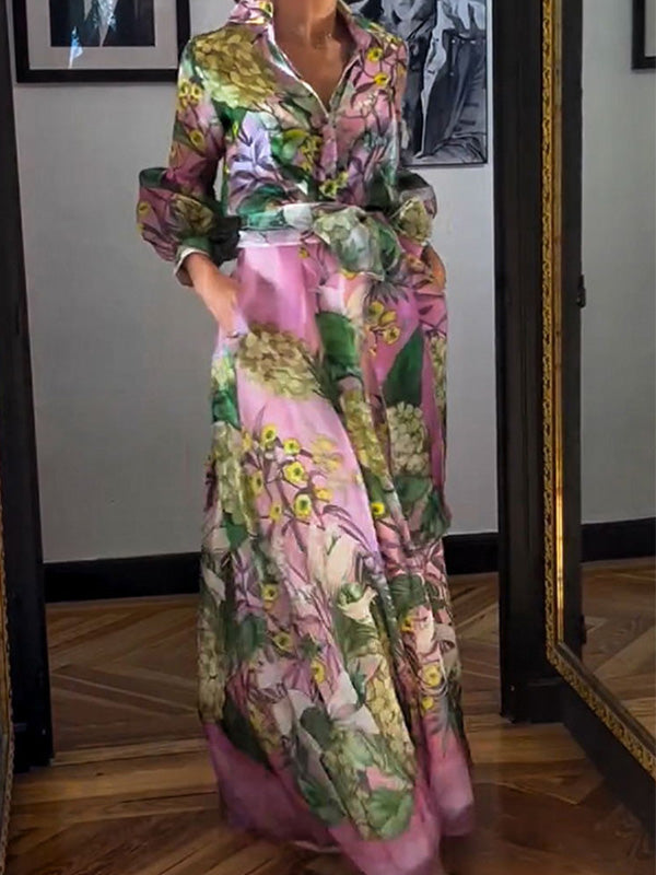 Fashionable and elegant printed skirt