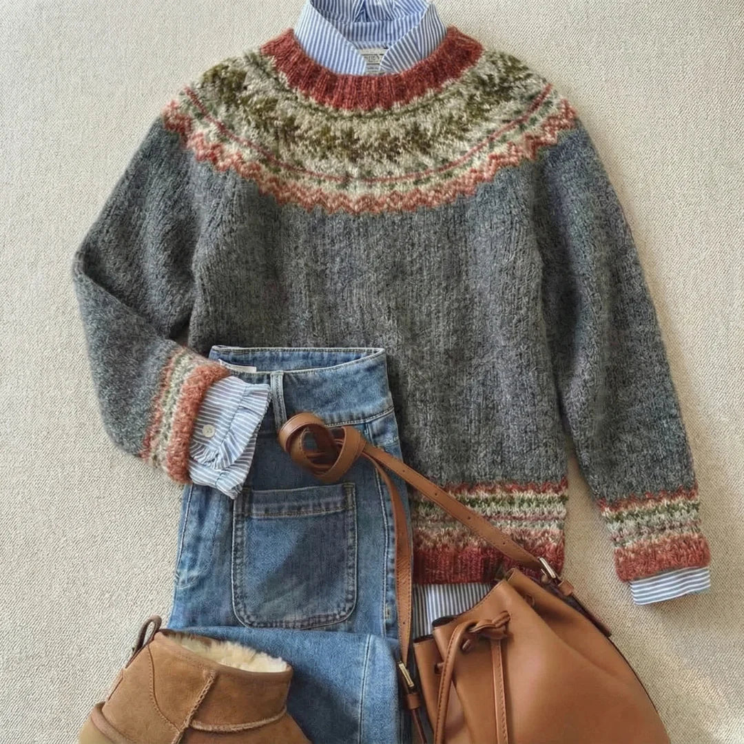 Varella™ | NORDIC FAIR ISLE SWEATER