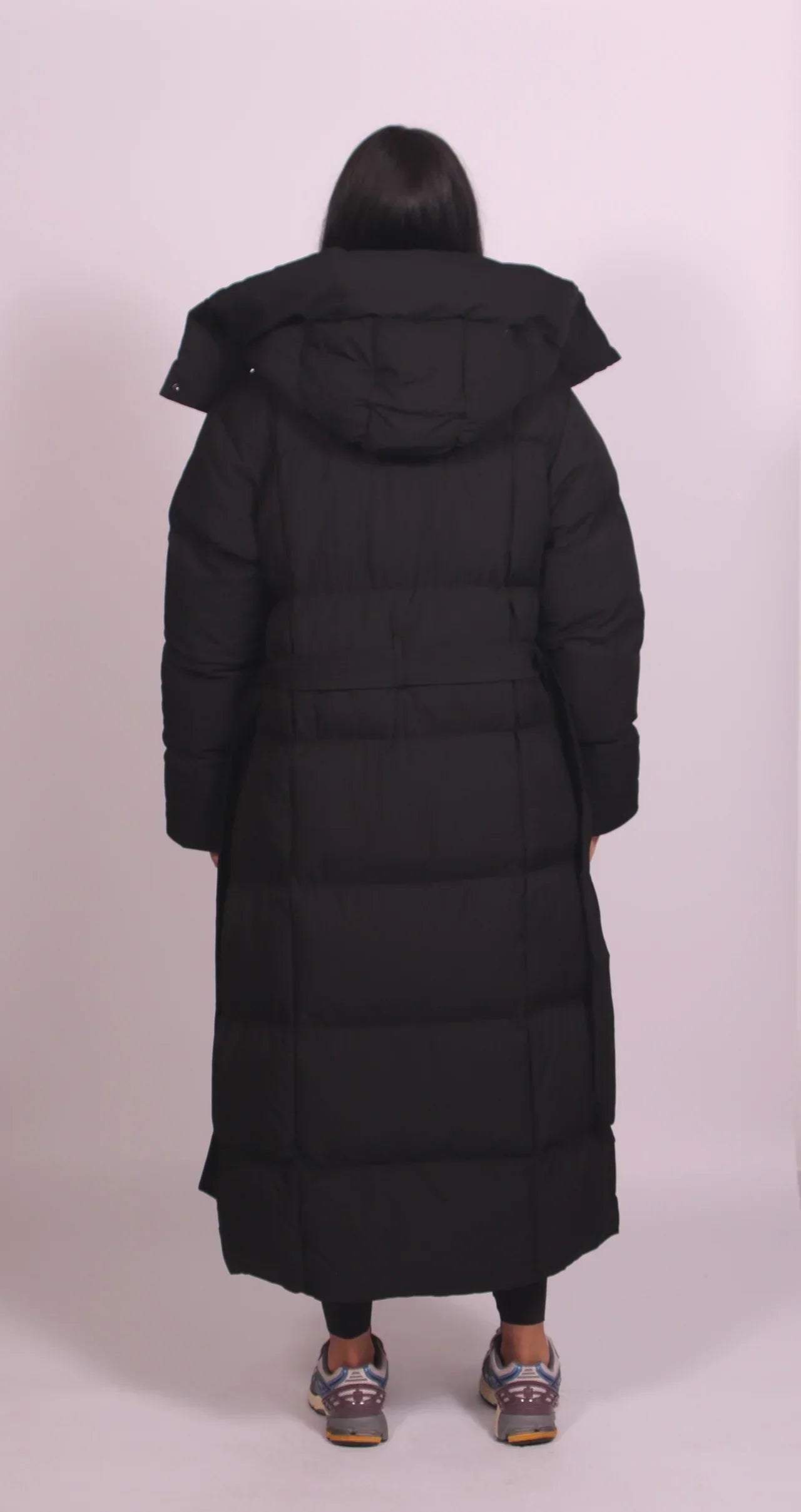 Carmene ™ - Long Belted Puffer Coat